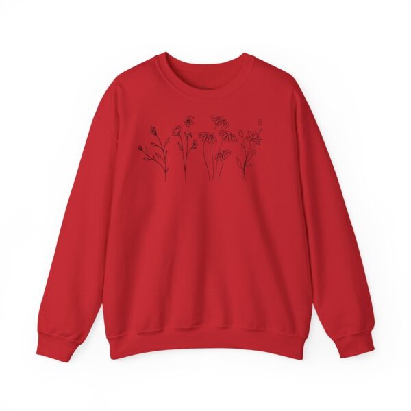 Wildflowers Minimalist Crewneck Sweatshirt - Image 21