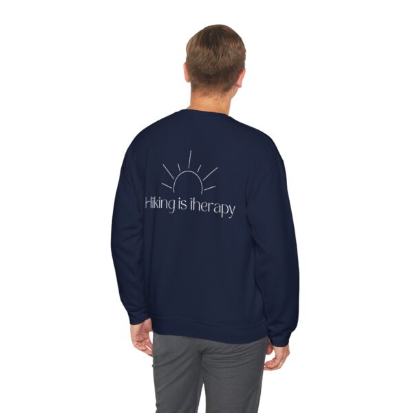 Hiking is Therapy Crewneck Sweatshirt - Image 20