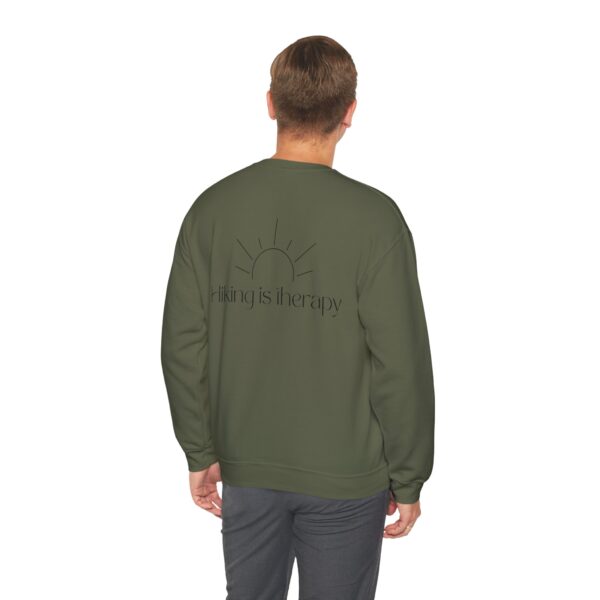 Hiking is Therapy Crewneck Sweatshirt - Image 15