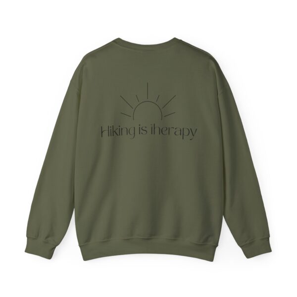 Hiking is Therapy Crewneck Sweatshirt - Image 12