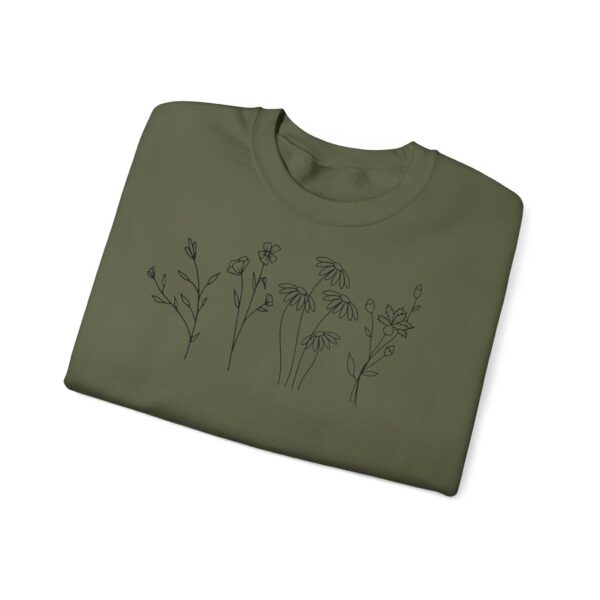 Wildflowers Minimalist Crewneck Sweatshirt - Image 14
