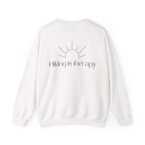 Hiking is Therapy Crewneck Sweatshirt